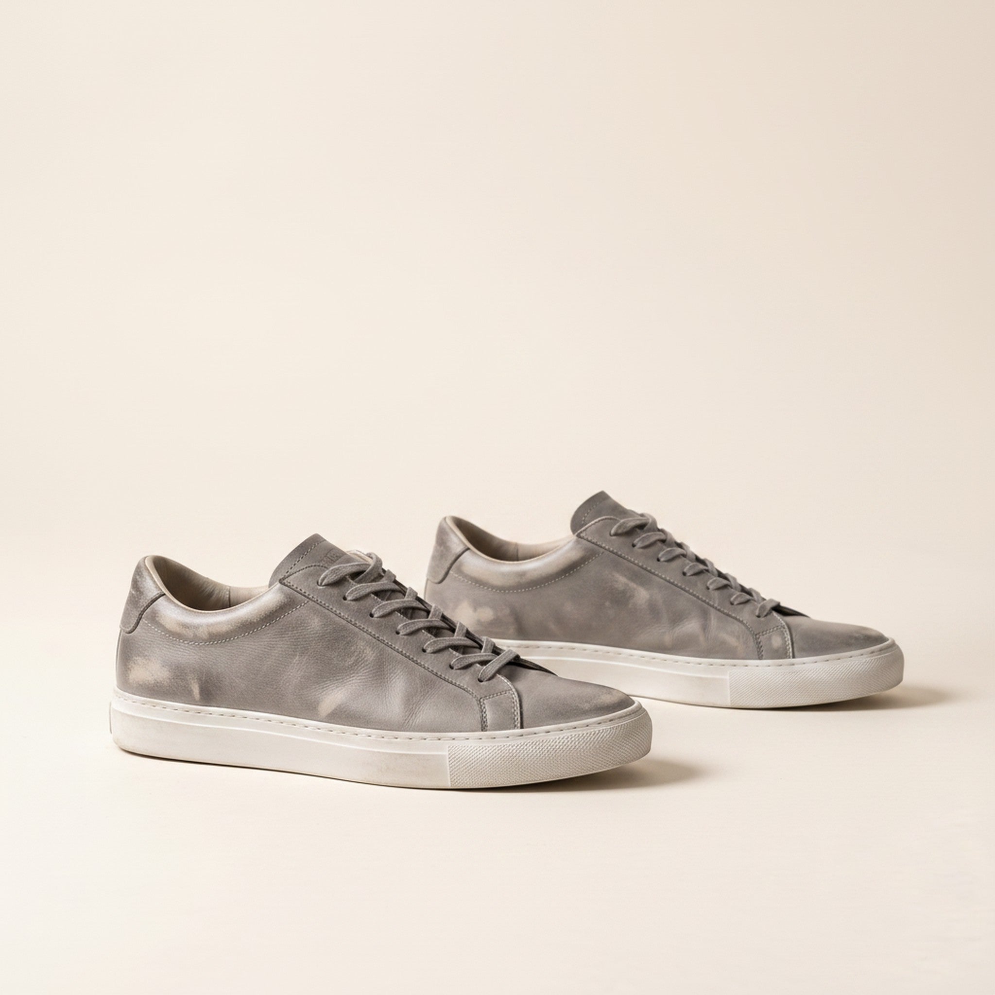 Volt | Distressed Low-Top Sneakers - view 2