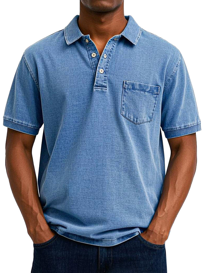 Elliott™ | Men’s Vintage Casual Polo Shirt