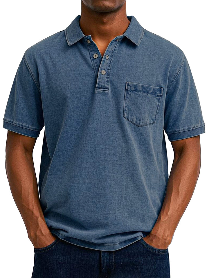 Elliott™ | Men’s Vintage Casual Polo Shirt