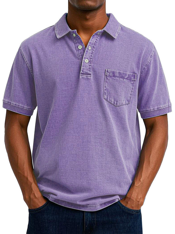 Elliott™ | Men’s Vintage Casual Polo Shirt