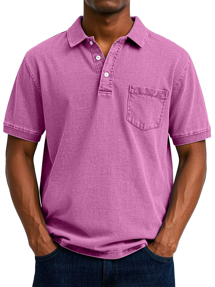 Elliott™ | Men’s Vintage Casual Polo Shirt