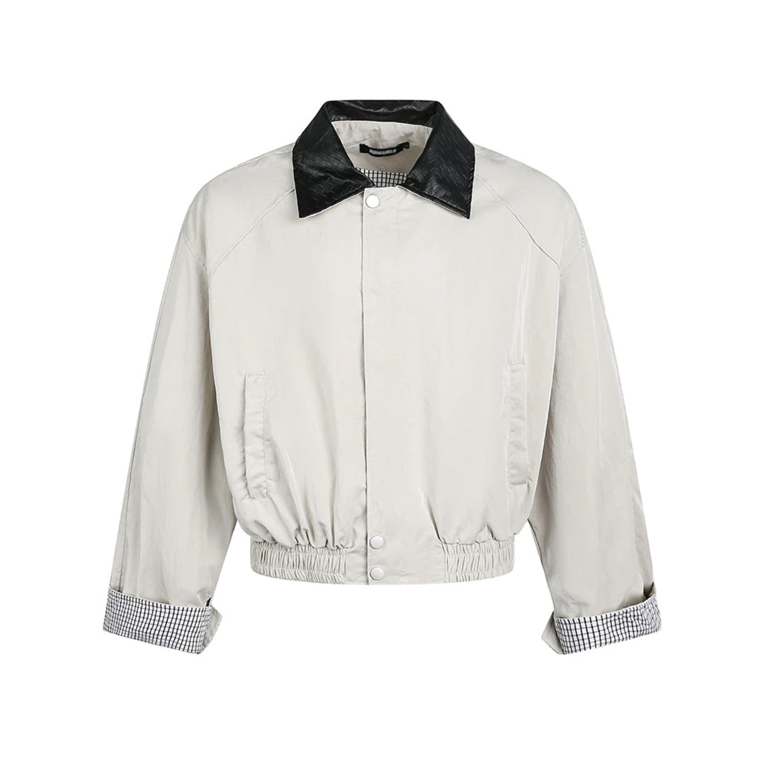 Patchwork Cargo Denim Jacket