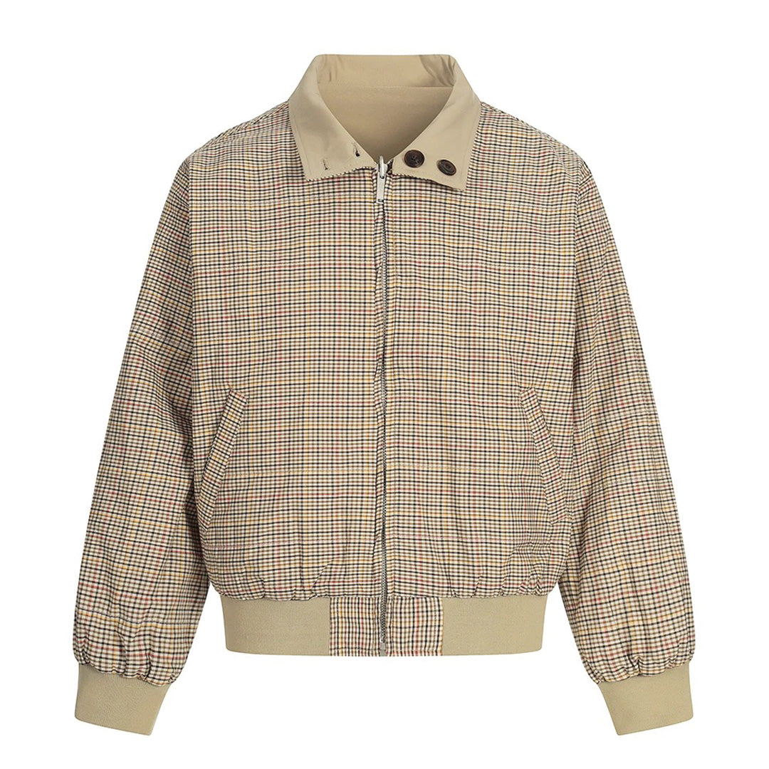 Ivy Tartan Zip-Up