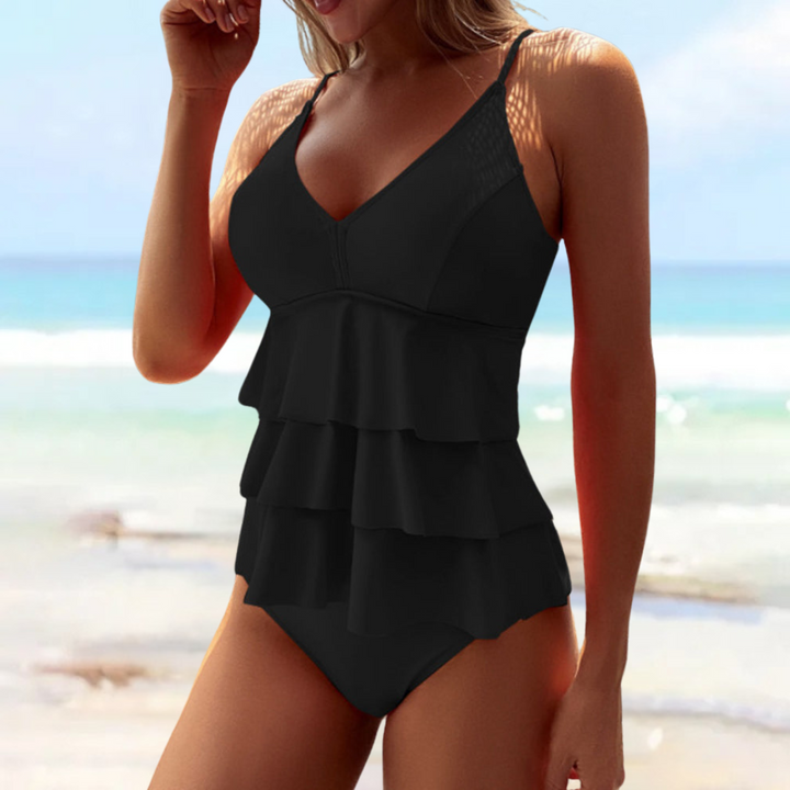 Sculpting Ruffled Swimsuit