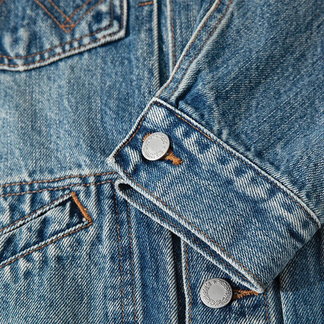 Quilted Denim Jacket