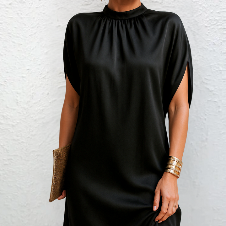 Elegant Satin Dress That Highlights the Body