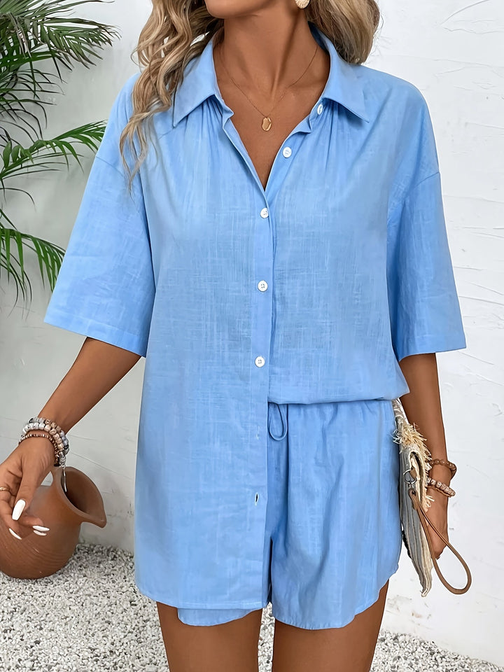 Luna | Casual Summer Set with Shorts