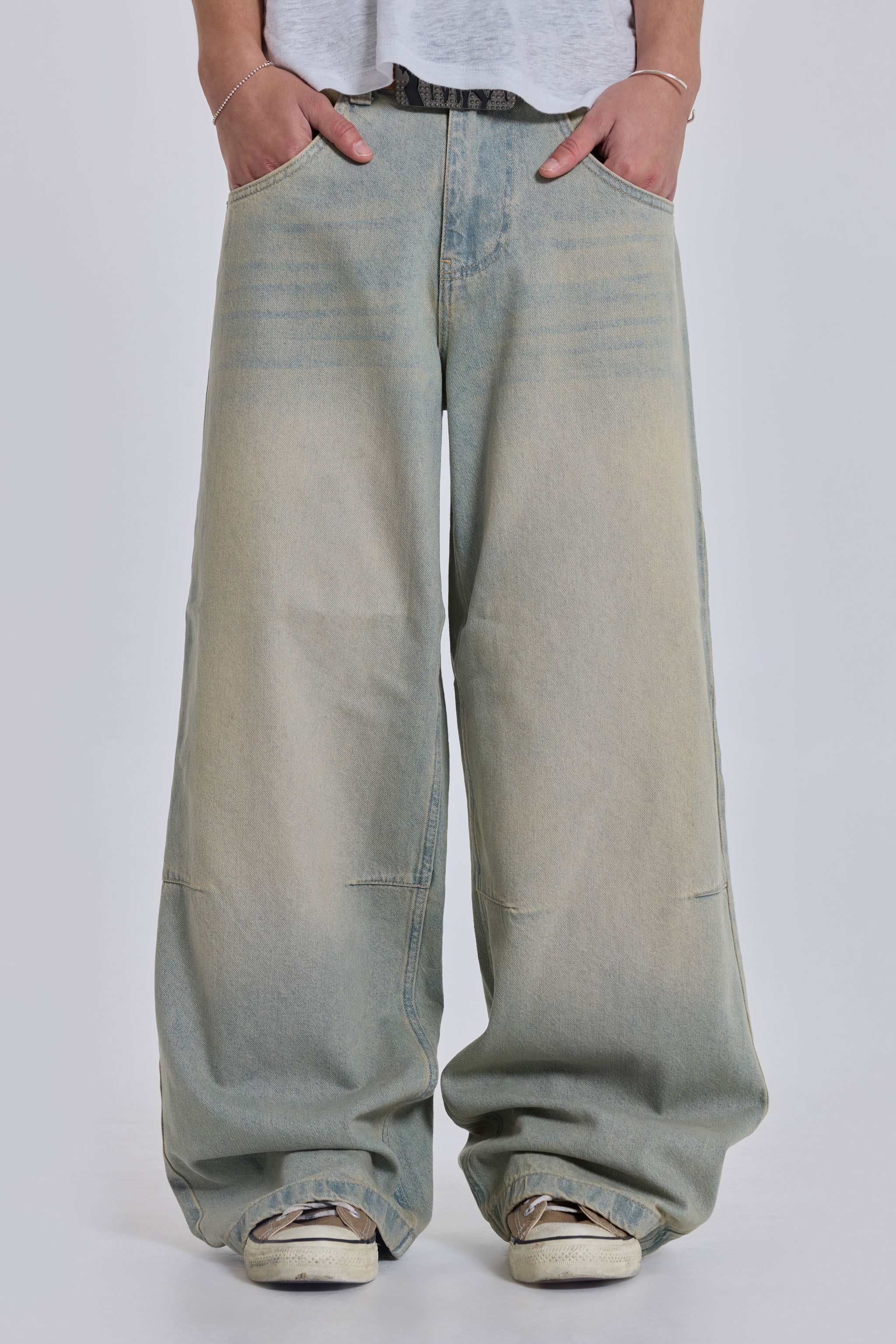Light Wash Colossus Fit Jeans