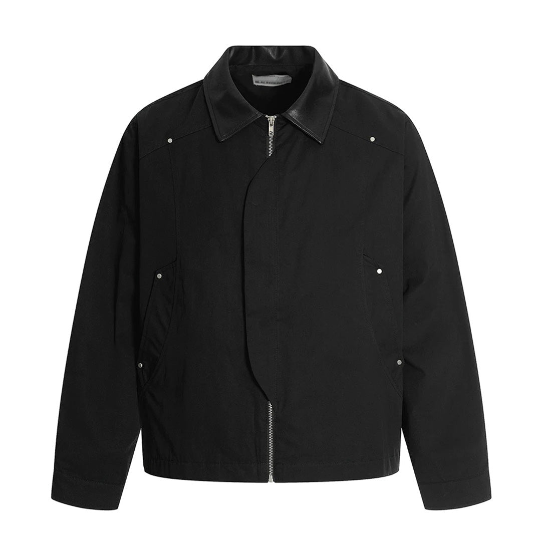 Patchwork Cargo Denim Jacket