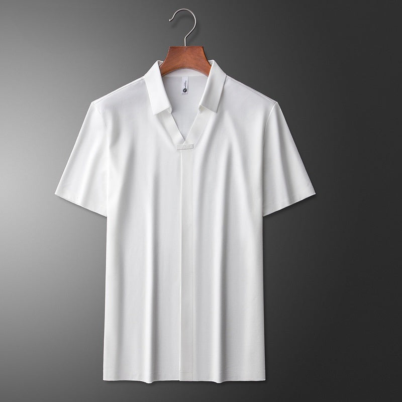 Nuvio™ Fabio Cotton Silk Polo Shirt