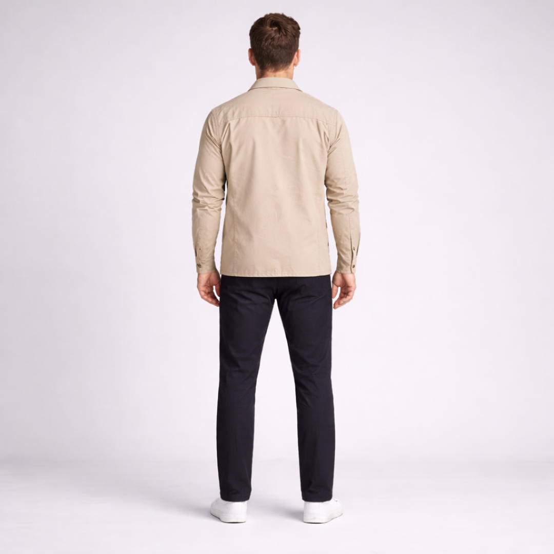 Relaxed Fit Overshirt Jacket
