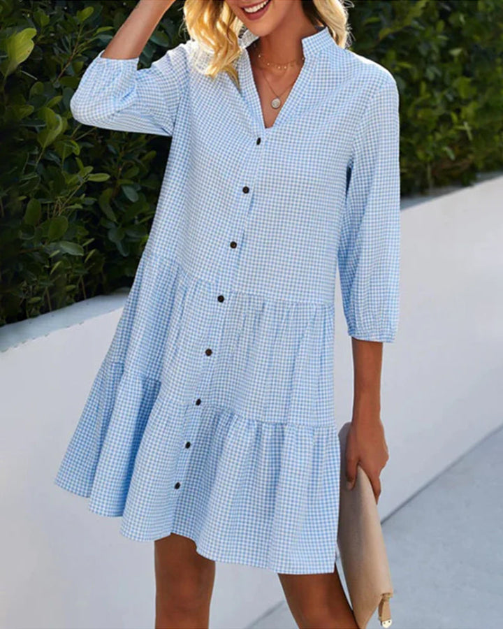 Kelly™ Casual Button Dress