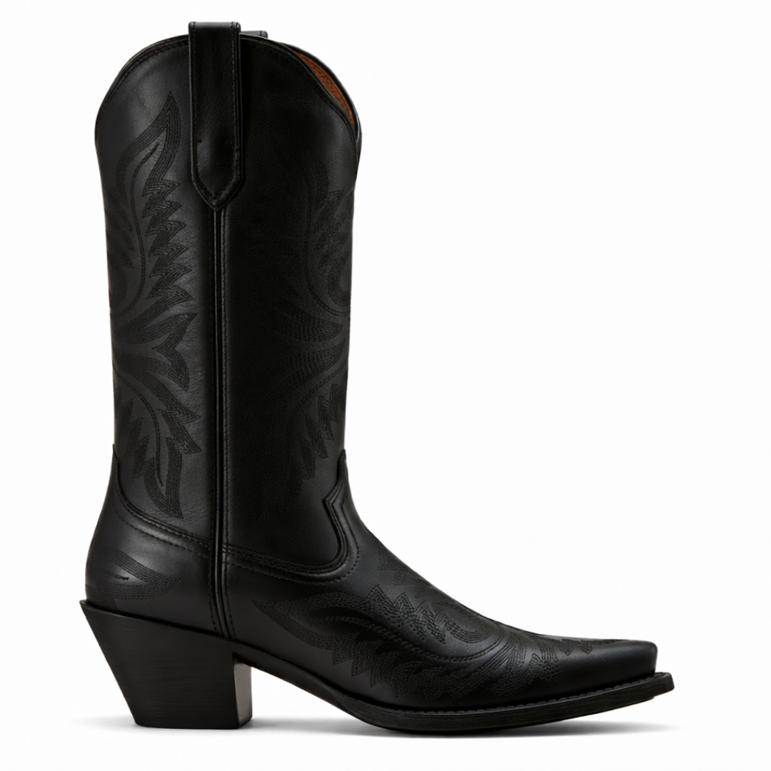 Women's Round Up Collins D Toe Western Boots