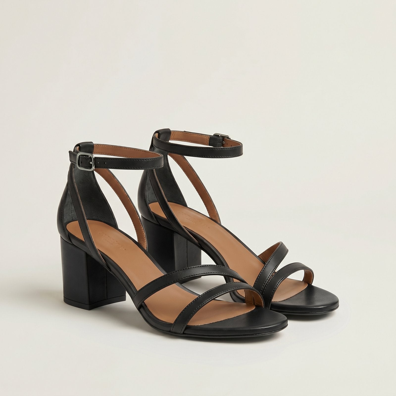 Elevate Strappy Platform Sandals - Black