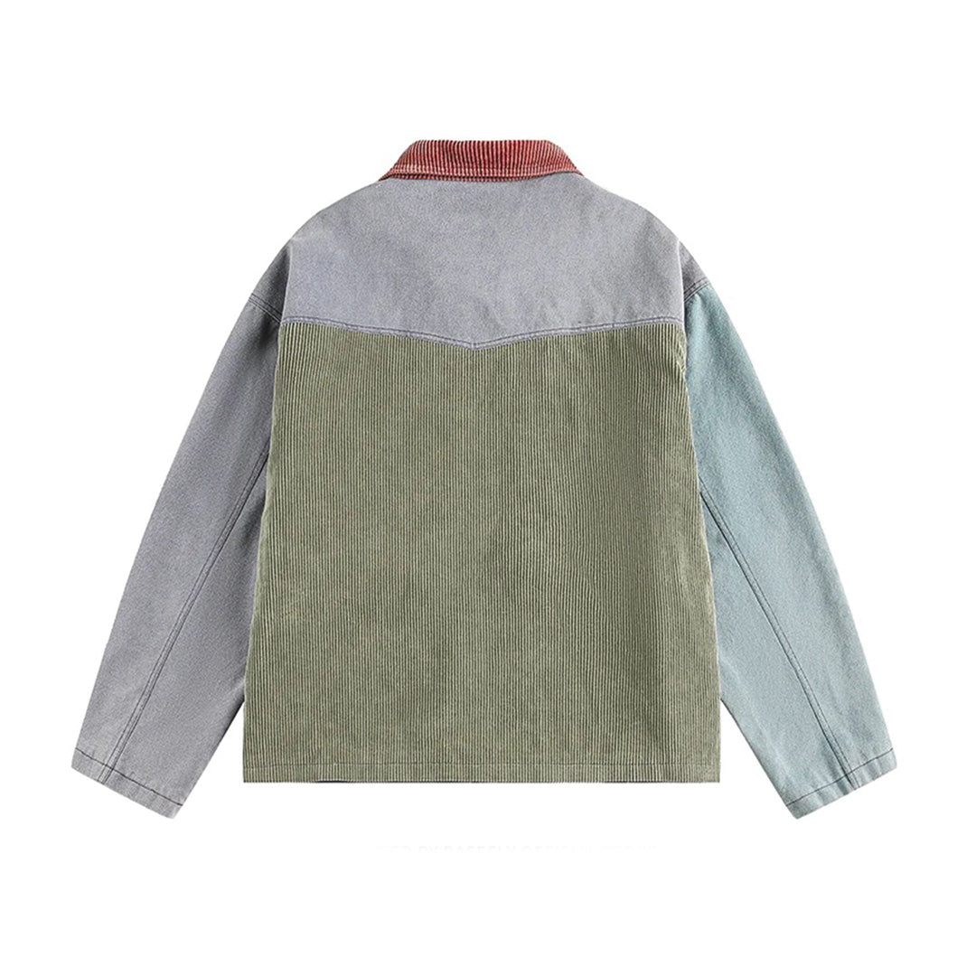 Quilted Denim Jacket
