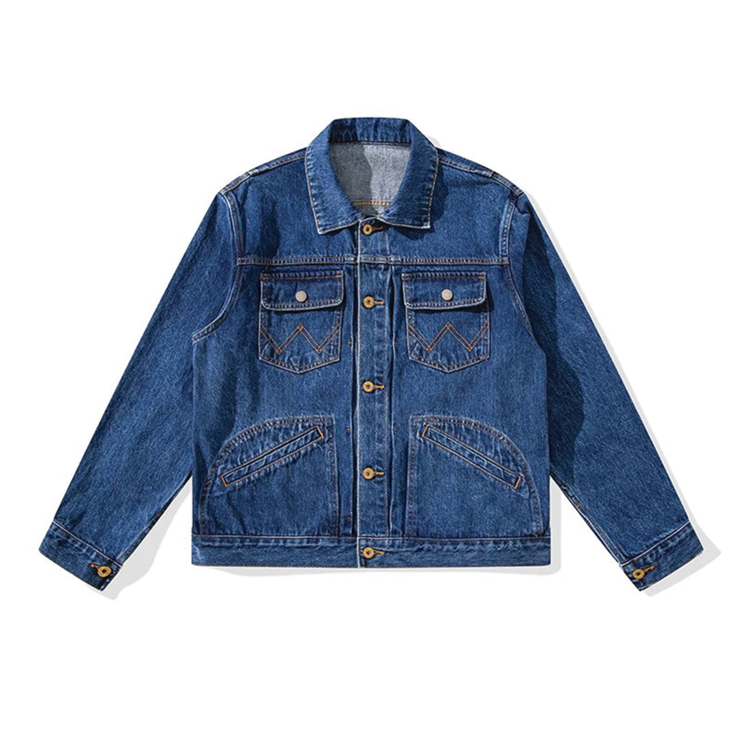Quilted Denim Jacket