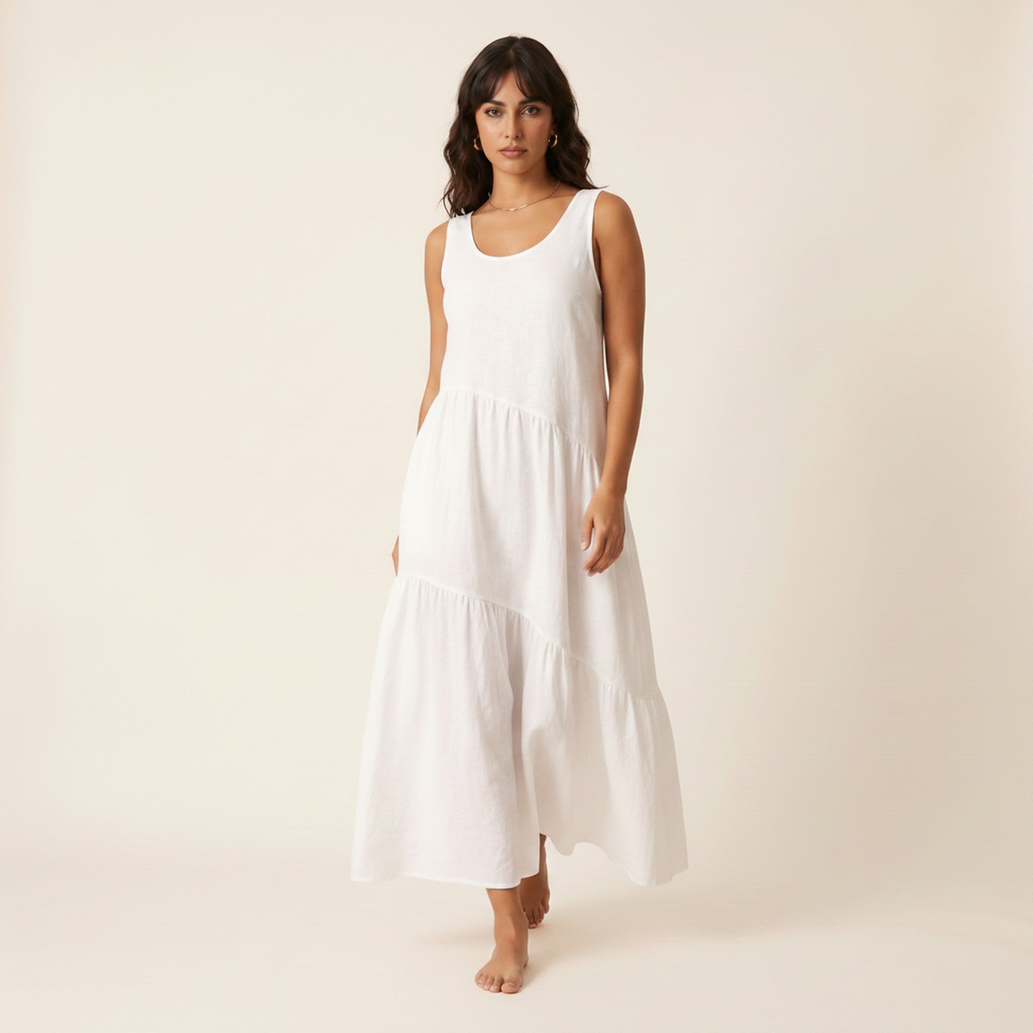 Wren | Women's Tiered Maxi Dress - view 4