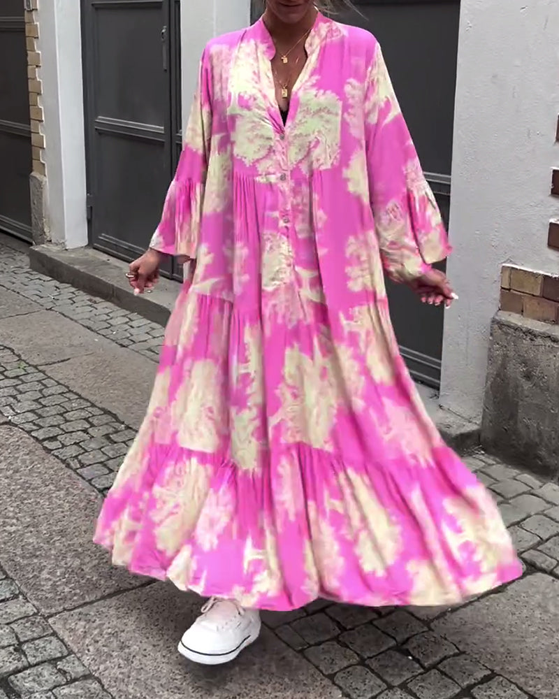 Savanna™ Long Floral Dress