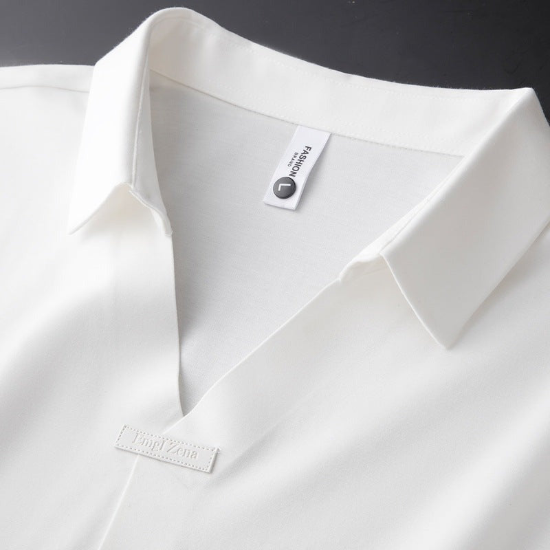 Nuvio™ Fabio Cotton Silk Polo Shirt
