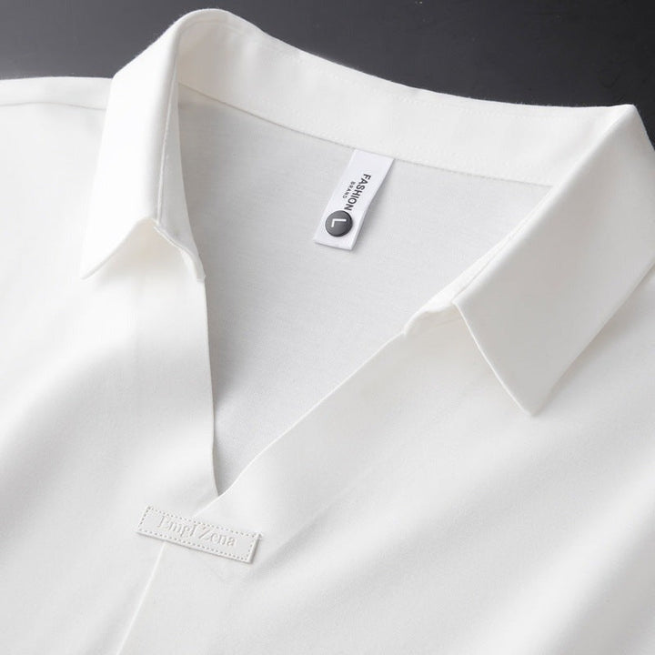 Nuvio™ Fabio Cotton Silk Polo Shirt