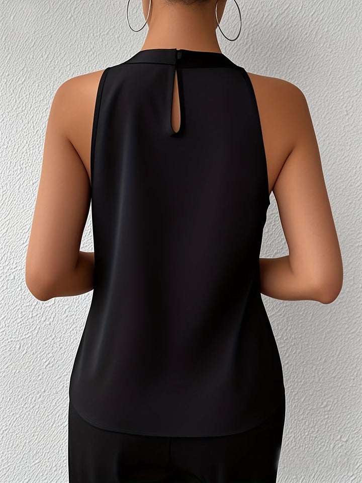 CERYS ELEGANT SLEEVELESS BLOUSE