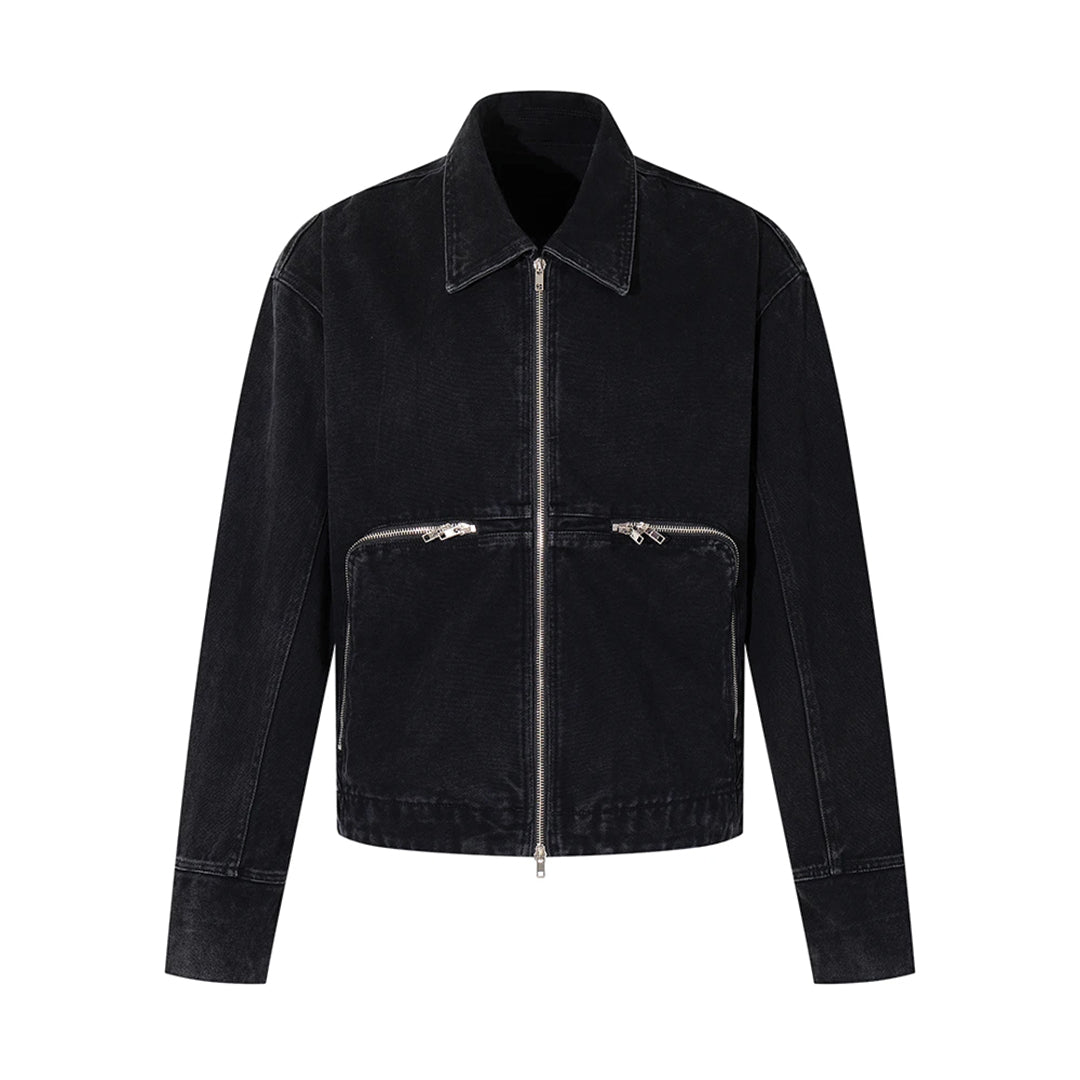 Jeans Jacket with Rhinestones