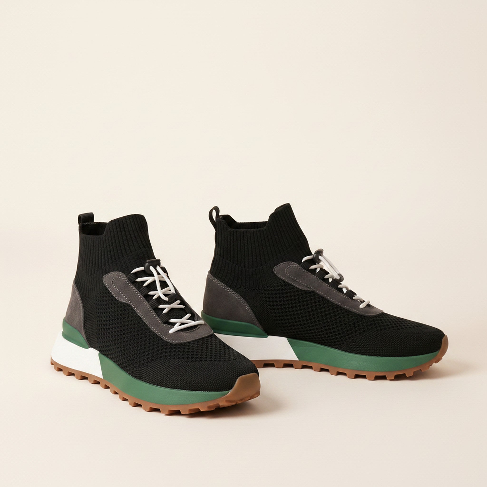 Duke | High-Top Canvas Sneakers - view 2