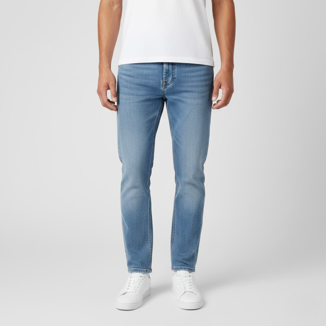 Low-Profile White Sneakers