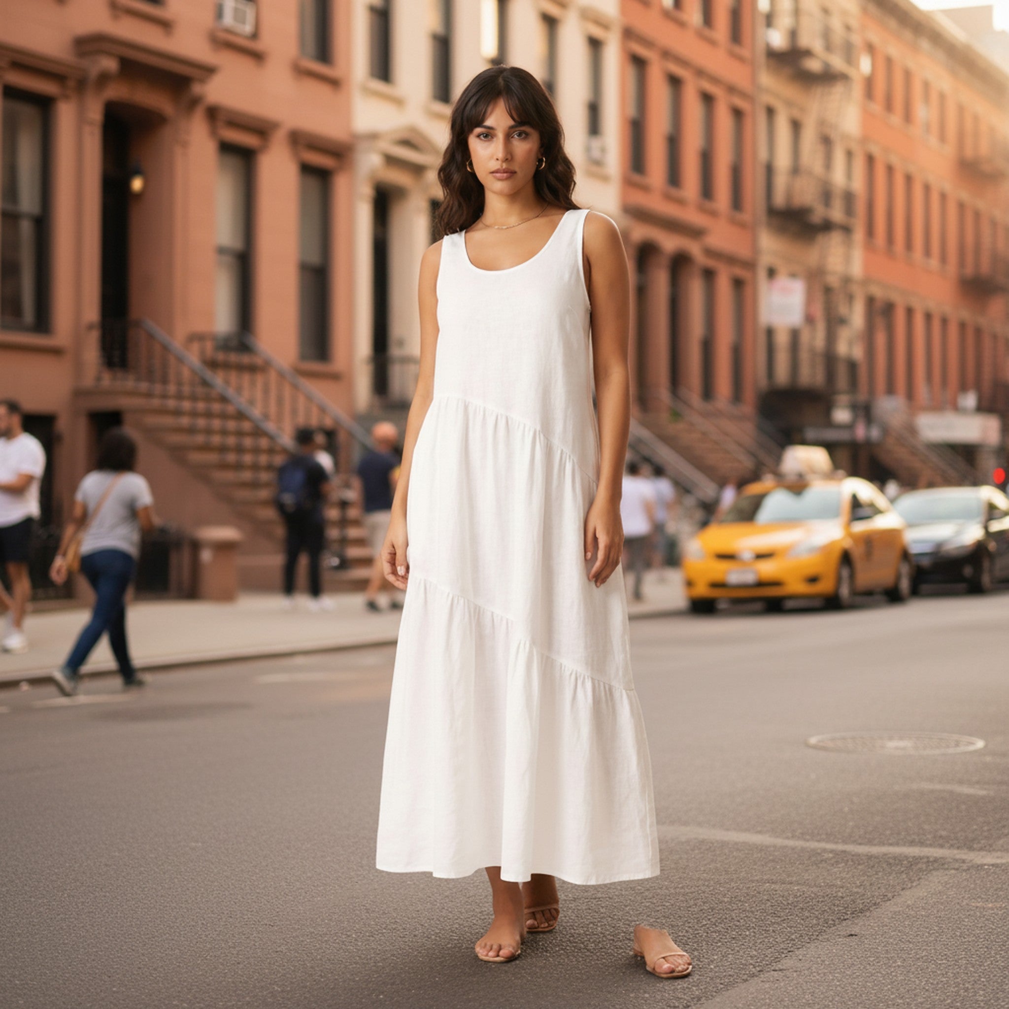 Wren | Women's Tiered Maxi Dress - view 5