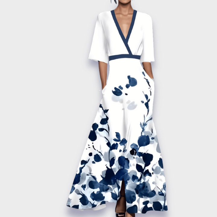 Chloe | Elegant Floral Dress