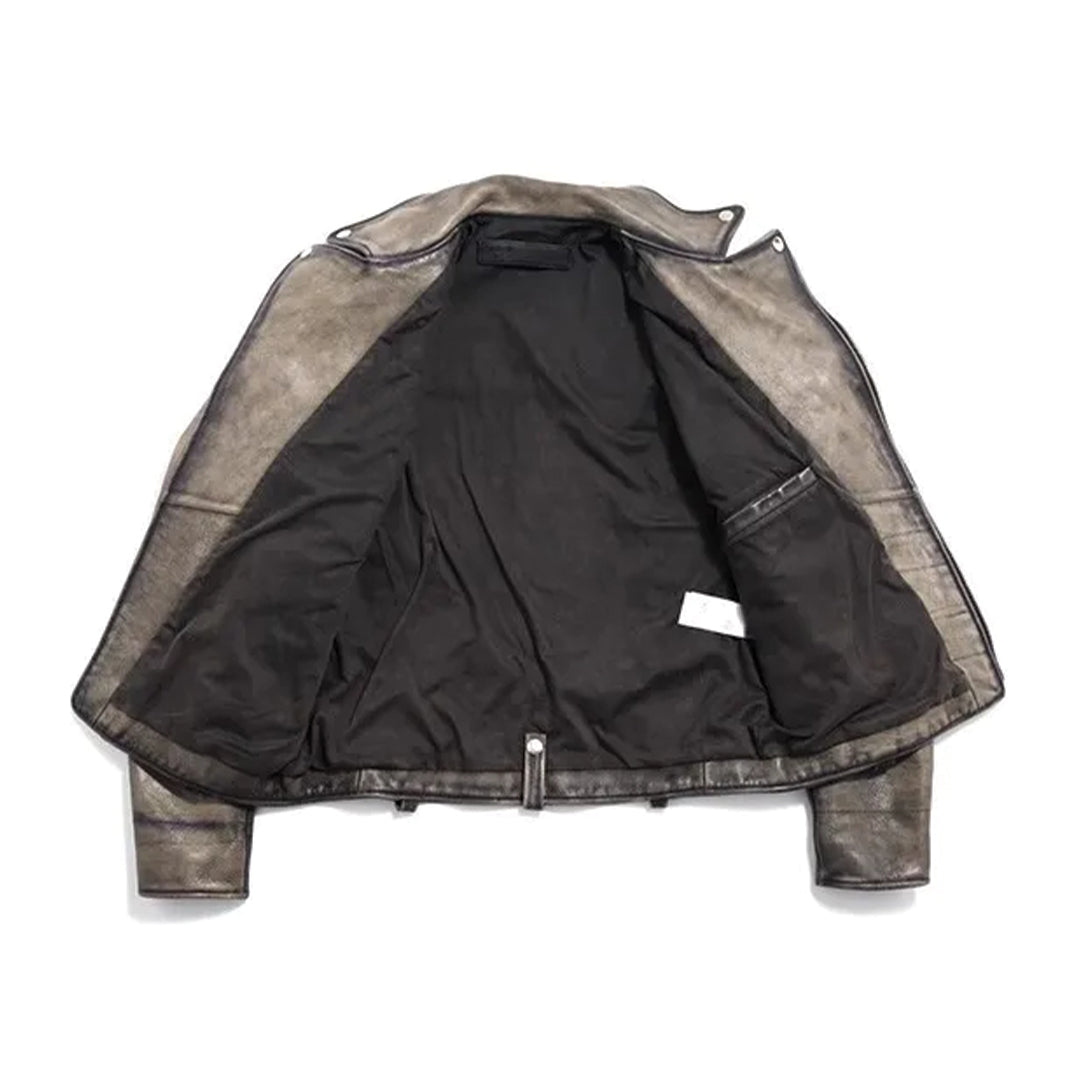 Patchwork Cargo Denim Jacket