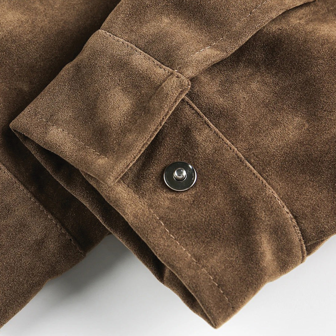 Patchwork Cargo Denim Jacket