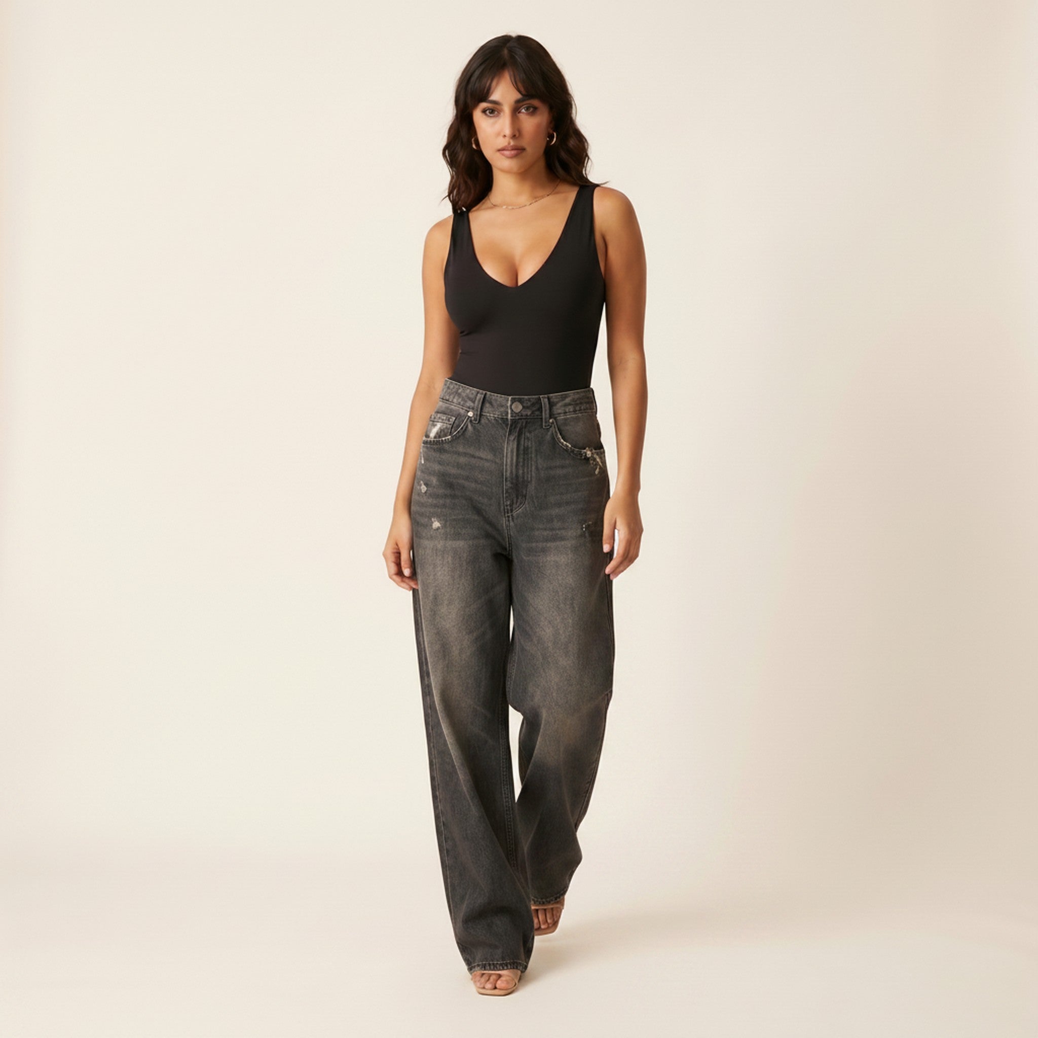 Titan | Baggy Wide-Leg Jeans - view 4