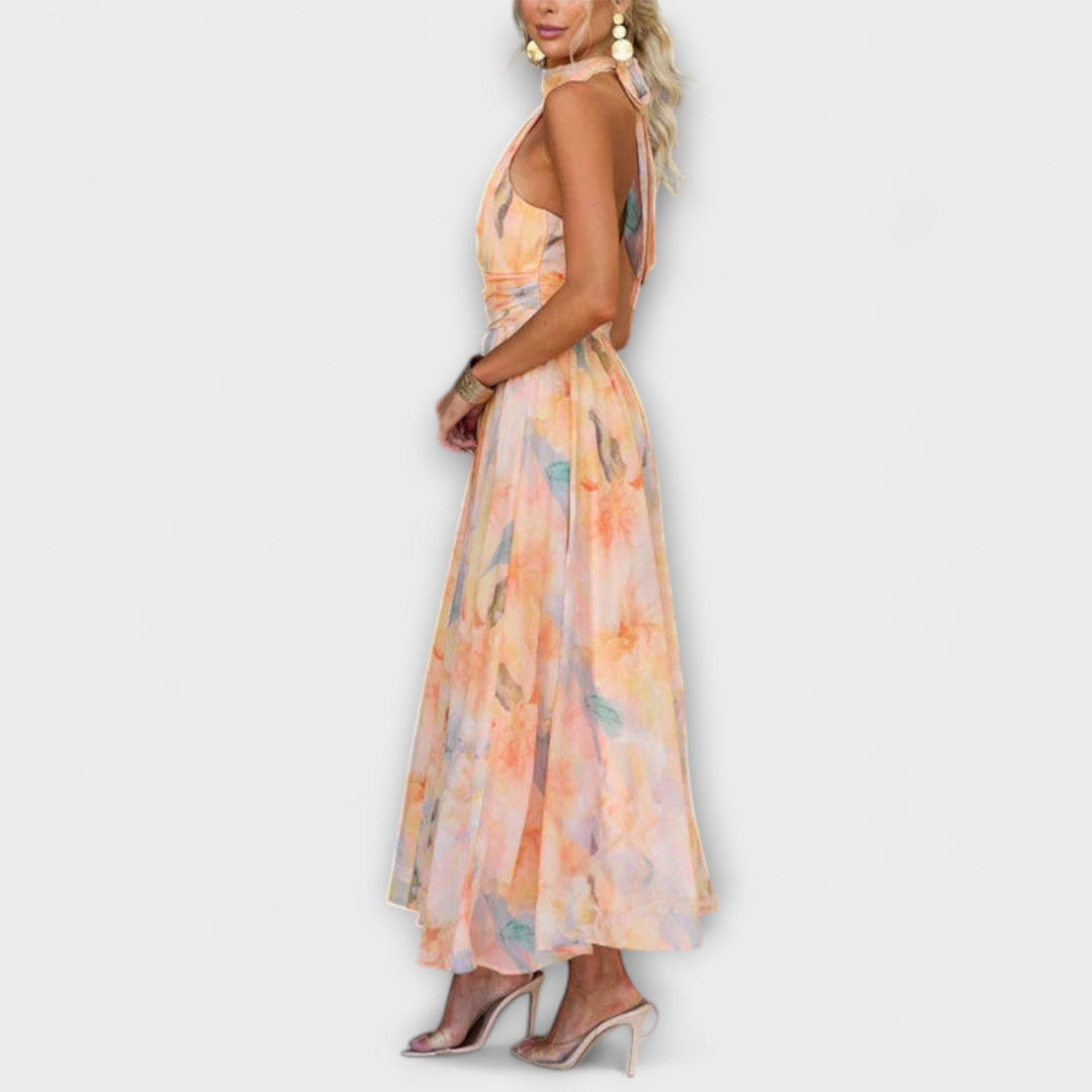 Dreamflow Watercolour Maxi Dress