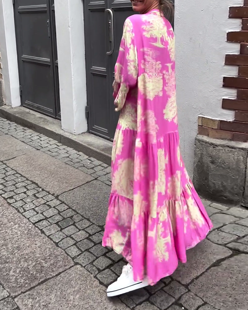 Savanna™ Long Floral Dress