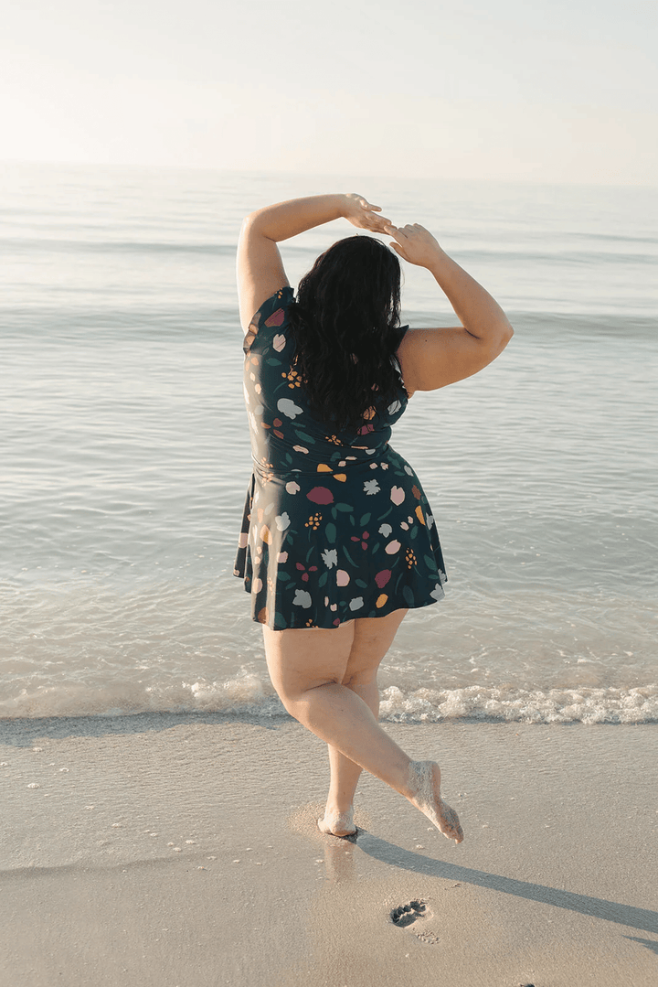 Sophie | Swimsuit with Ruffles and Built-in Bra
