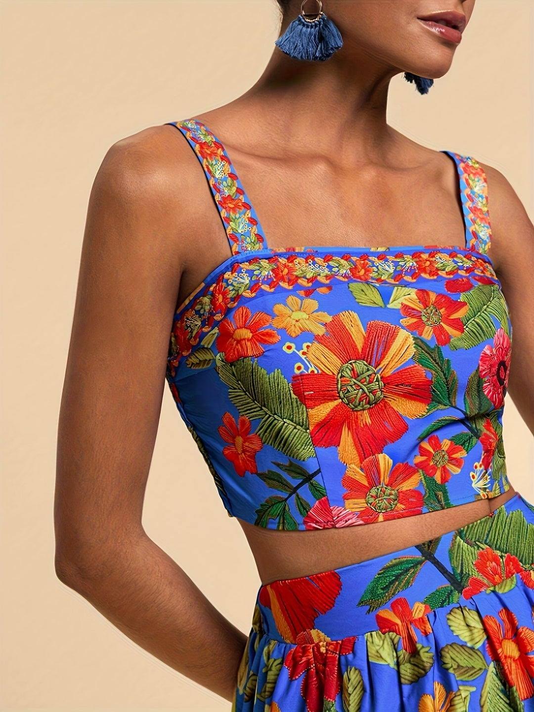 Luna | Elegant Top and Skirt Set