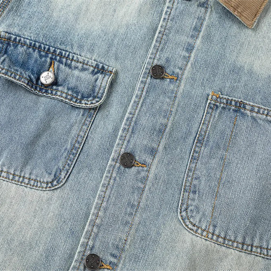 Jeans Jacket with Rhinestones