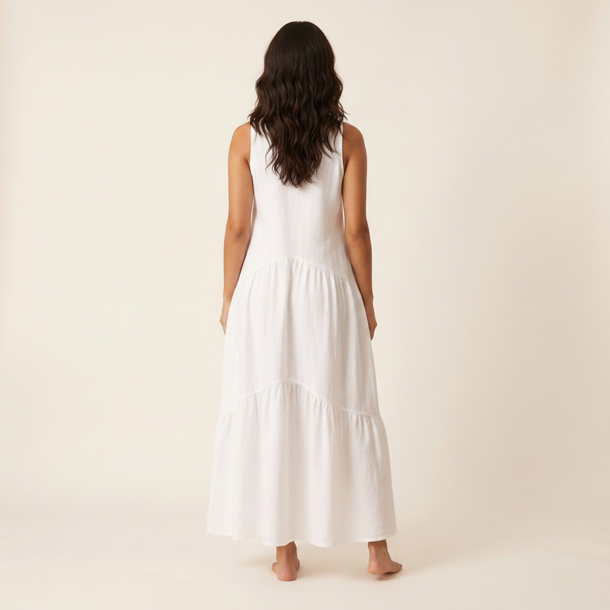 Wren | Women's Tiered Maxi Dress - view 2