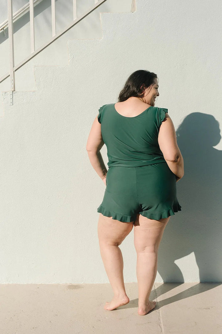 Sophie | Swimsuit with Ruffles and Built-in Bra