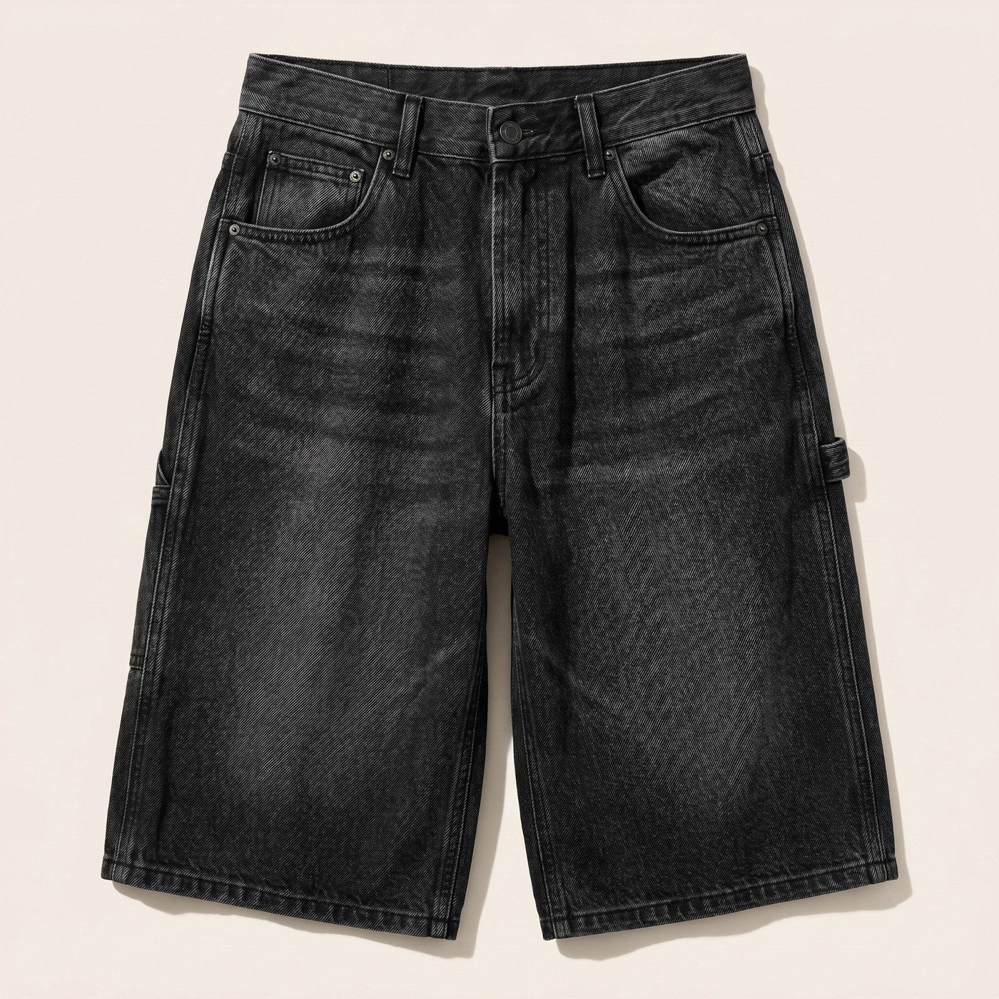 Coast | Men's Denim Carpenter Shorts - Product Flat Lay