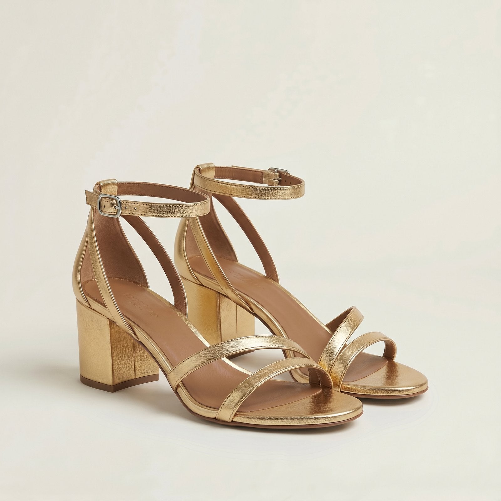 Elevate Strappy Platform Sandals - Gold