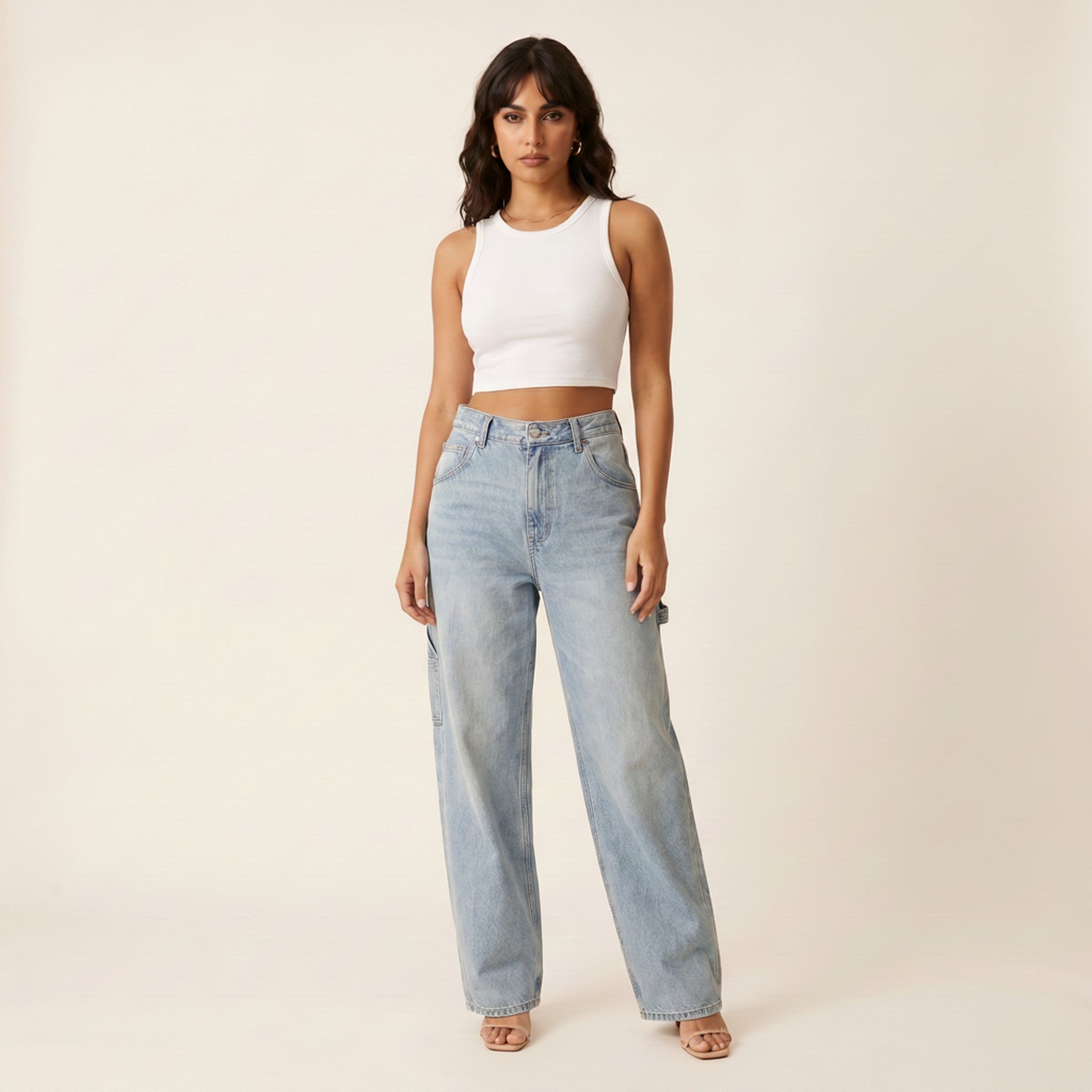 Echo | Women's Wide-Leg Carpenter Jeans - view 3