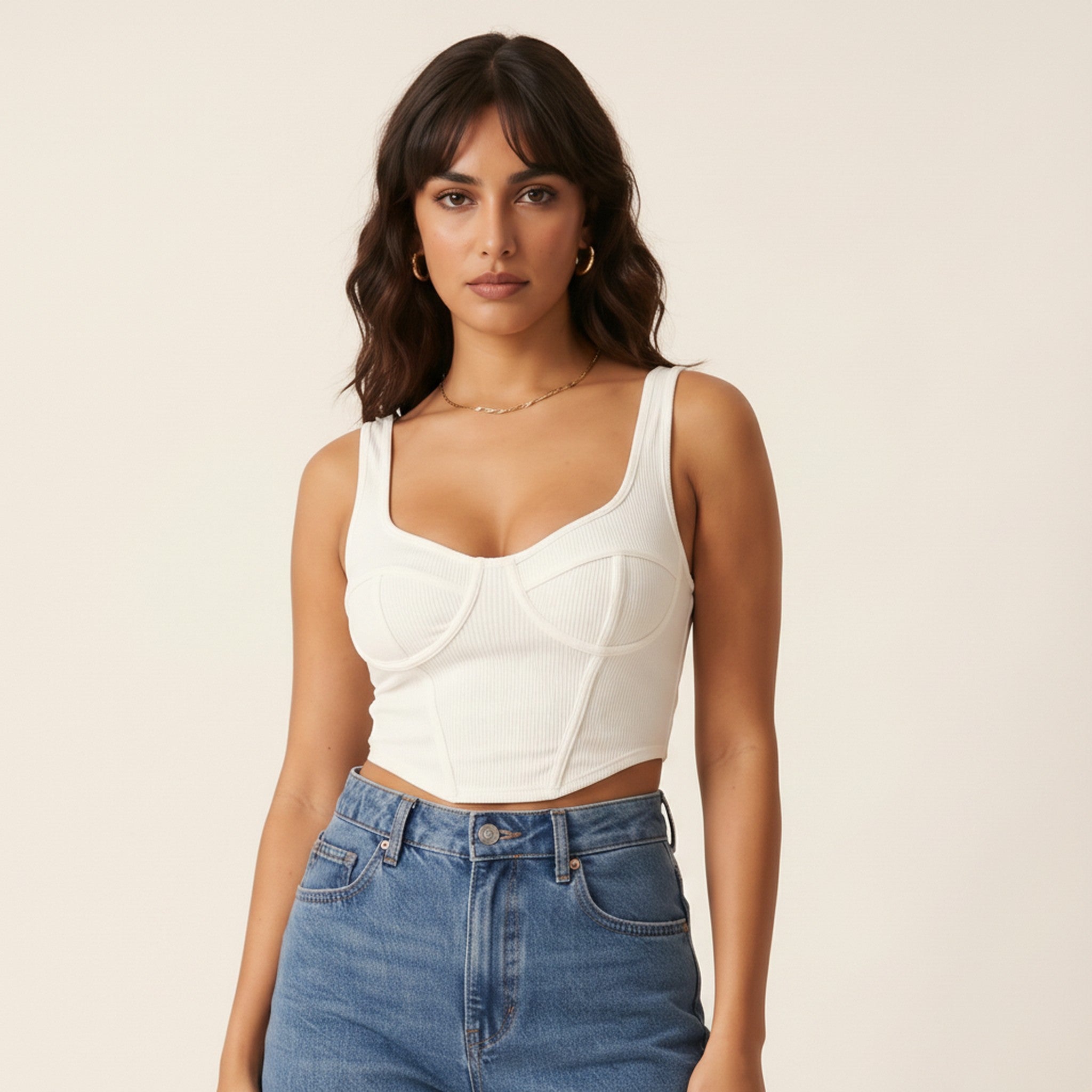 Kit | Women's Ribbed Tank Top - view 3