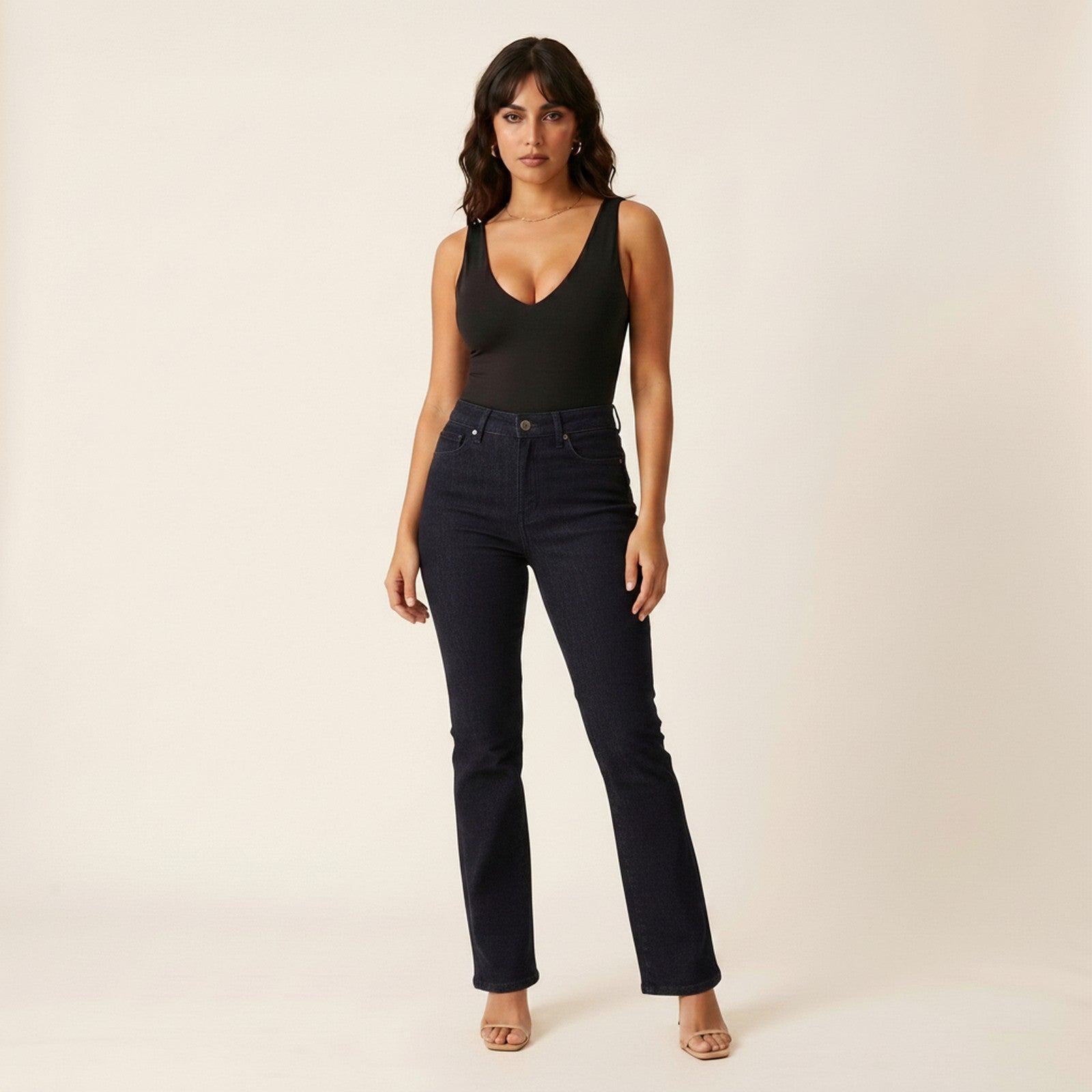Nyx | Women's Bootcut Jeans - Dark Indigo