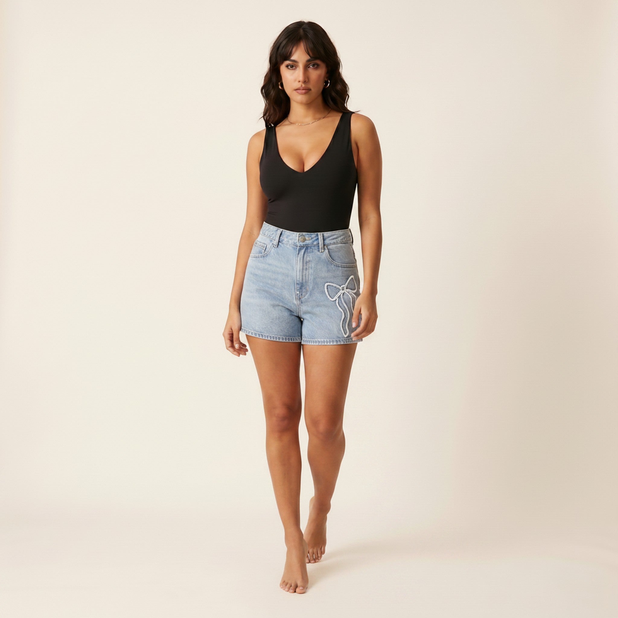 Frey | Women's Denim Shorts - view 4