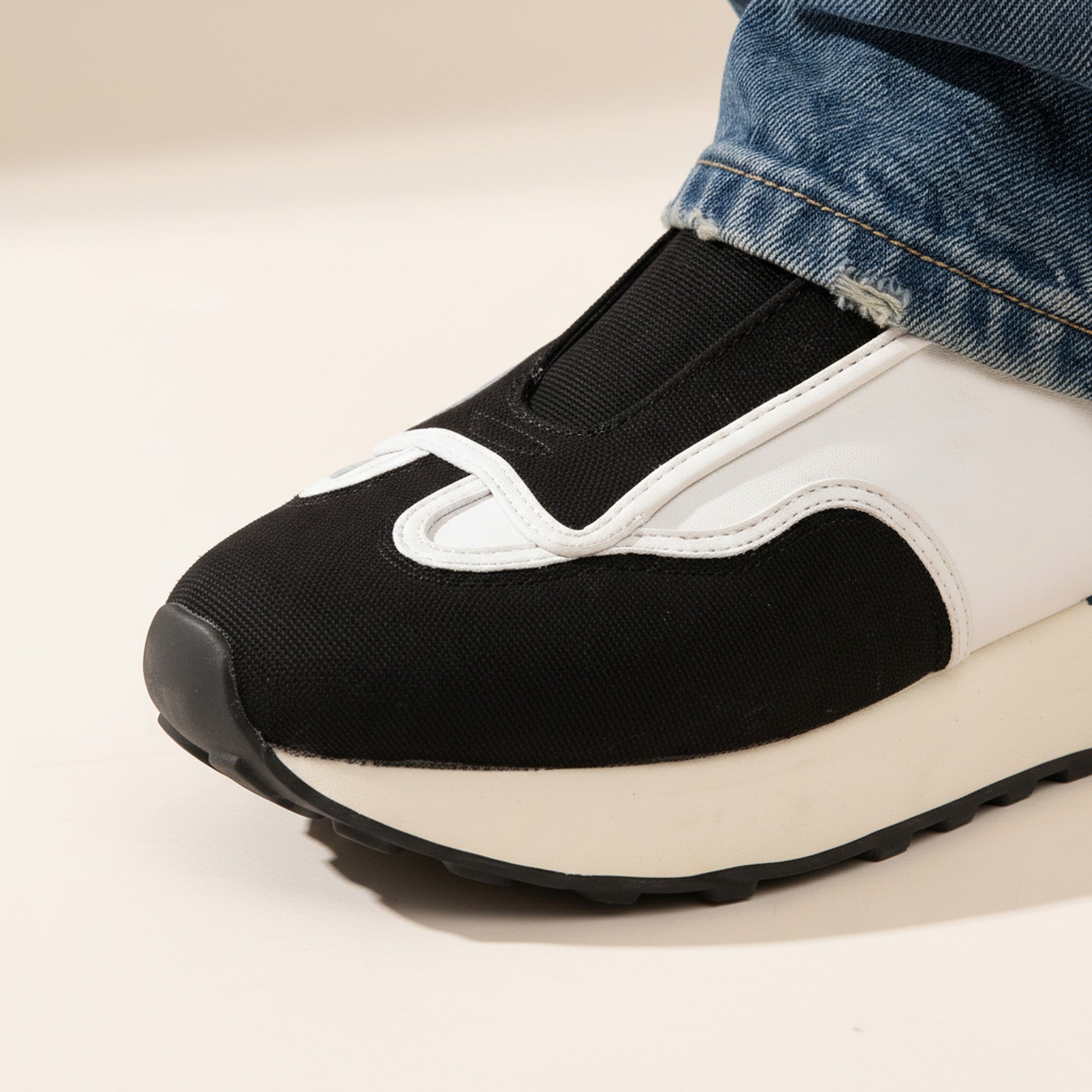 Onyx | Slip-On Canvas Sneakers - view 3