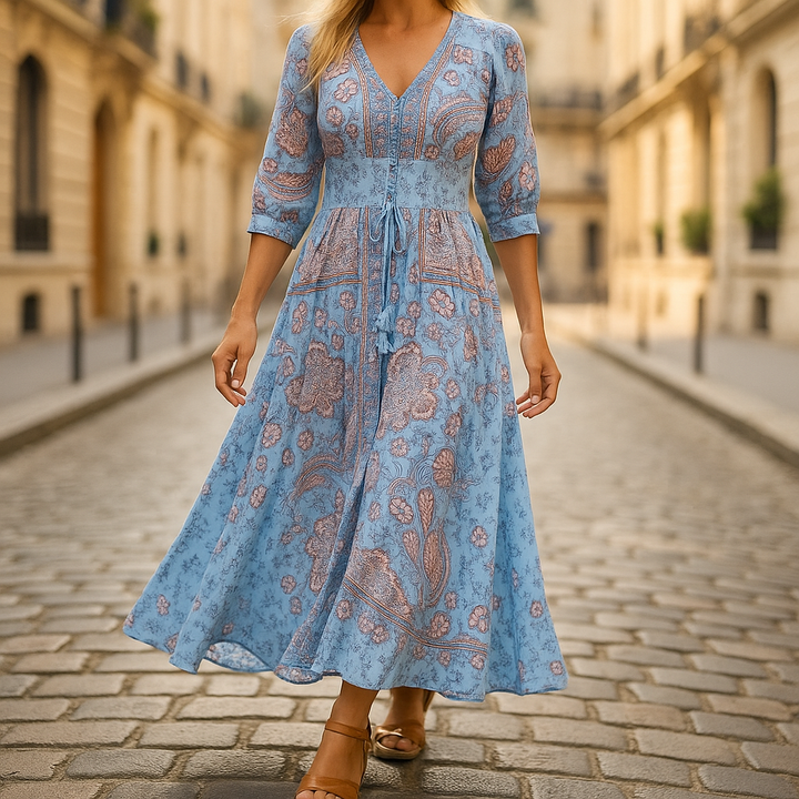 Bohemian Maxi Summer Dress
