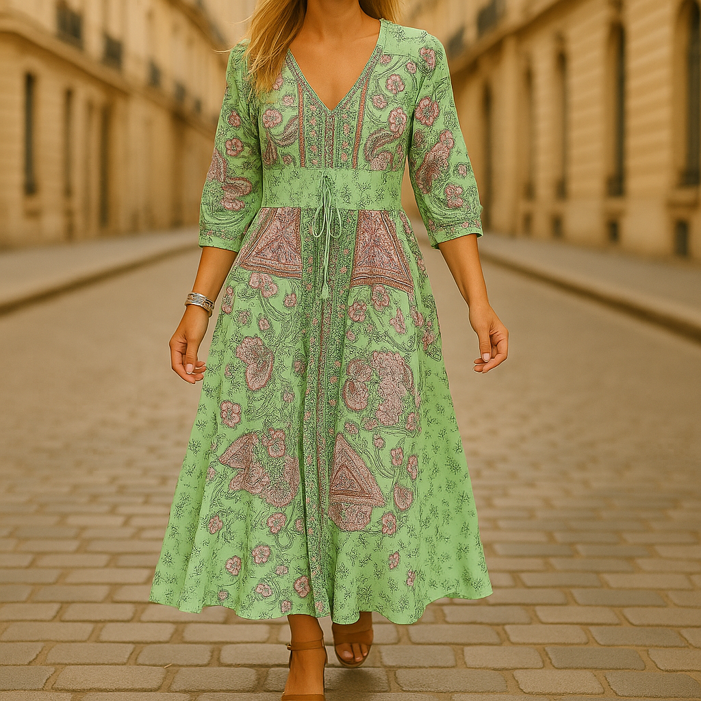 Bohemian Maxi Summer Dress