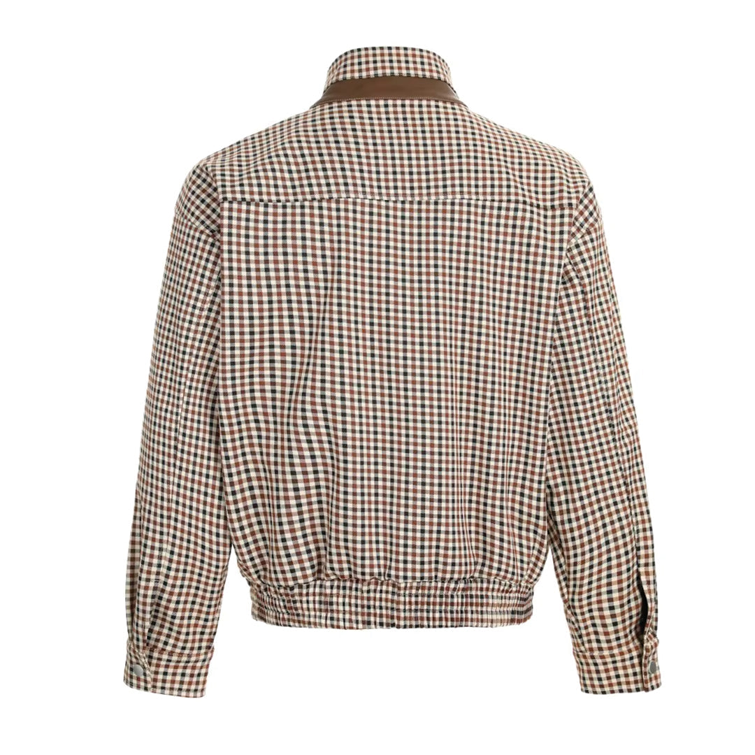 Patchwork Cargo Denim Jacket